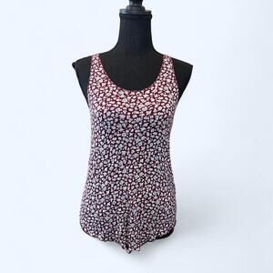 Mudd vintage Y2K floral racer back tank top Size Small